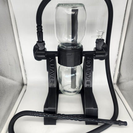 Gravity Reactor™ 360° Rotating Water Infuser | Dual Airflow System (Bubbler & Straight Tubes)