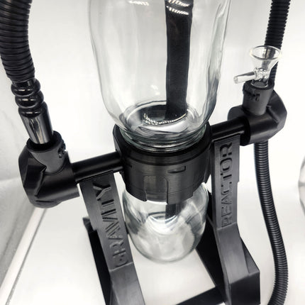 Gravity Reactor™ 360° Rotating Water Infuser | Dual Airflow System (Bubbler & Straight Tubes)