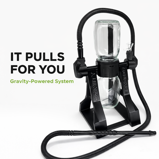 Gravity Reactor System | 360° Rotating Water Pipe | Bubbler & Max Airflow Tubes